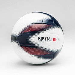 ALLSIX Volejbalová lopta V500 sivo-modro-červená šedá 5