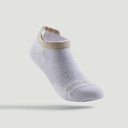 ARTENGO Detské nízke ponožky na tenis RS 160 3 páry biele 35-38