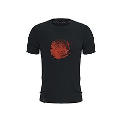 ARTENGO Pánske tričko TTS Soft na tenis tmavomodré M