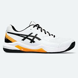 ASICS Pánska obuv na padel Gel Dedicate 8 bielo-oranžová 42,5
