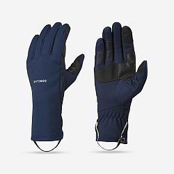 FORCLAZ Strečové dotykové rukavice MT500 na horskú turistiku tmavomodré M