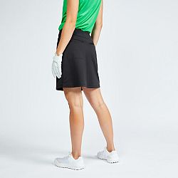 INESIS Dámska golfová šortková sukňa WW 500 čierna L