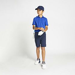 INESIS Detské golfové šortky tmavomodré 10-11 r (141-150 cm)