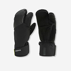 INOVIK Detské hrejivé rukavice na bežecké lyžovanie XC S 500 12 rokov