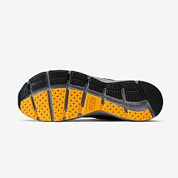 KALENJI Pánska bežecká obuv Run Active čierno-oranžová šedá 41