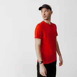 KALENJI Pánske bežecké tričko červené S