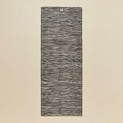 KIMJALY Vrchná podložka / koberček na jogu 183 cm x 68 cm x 4 mm bavlna melírovaná sivá béžová
