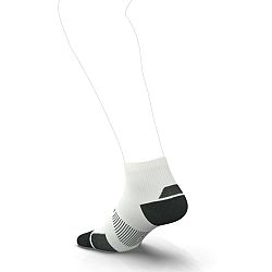 KIPRUN Bežecké ponožky Run900 Mid hrubé biele 43-46