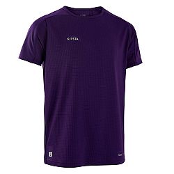 KIPSTA Detský futbalový dres s krátkym rukávom Viralto Club fialový fialová 7-8 r (123-130 cm)
