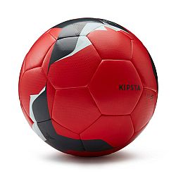 KIPSTA Futbalová lopta F500 Hybride veľkosť 5 sneh a hmla červená ružová 5