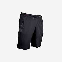KIPSTA Futbalové šortky s vreckami na zips VIRALTO ZIP čierne XL