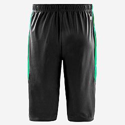 KIPSTA Futbalové šortky Viralto Club dlhé zeleno-sivé šedá XL