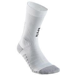KIPSTA Stredne vysoké športové ponožky biele 43-46