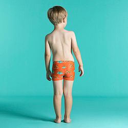 NABAIJI Detské boxerkové plavky oranžové oranžová 18 m (76-81 cm)