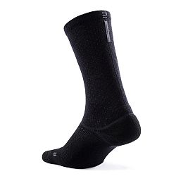 NEWFEEL Vysoké ponožky 2 páry čierne 43-46