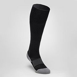 OFFLOAD Vysoké ponožky na ragby pre dospelých R500 čierne 48-50