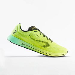 Pánska bežecká obuv Kiprun KD800 zeleno-žltá žltá 41