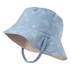 QUECHUA Detský klobúk MH100 s UV ochranou béžová 2-4 r (89-102 cm)