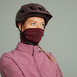 ROCKRIDER Dámska zimná bunda na horskú cyklistiku ružová fialová XS