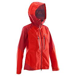 SIMOND Dámska nepremokavá horolezecká bunda Alpinism Light červená oranžová XL