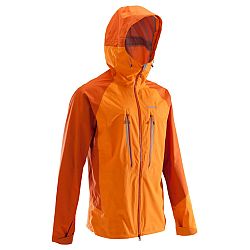 SIMOND Pánska nepremokavá horolezecká bunda Alpinism Light oranžová oranžová XL
