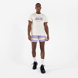 TARMAK Basketbalové šortky SH 900 NBA Lakers muži/ženy fialové fialová XS