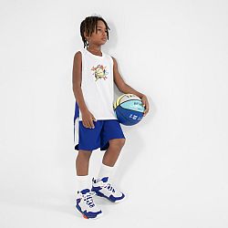 TARMAK Detské basketbalové šortky SH500 modré 5-6 r (113-122 cm)