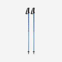 WEDZE Detské lyžiarske palice Push Pin modré