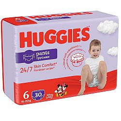 Huggies Pants Jumbo 6 15-25 kg 30 ks