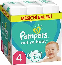 Pampers Active Baby 4, Maxi 9-14 kg 132
