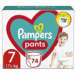 PAMPERS Active Pants 7 17+ kg 74 ks